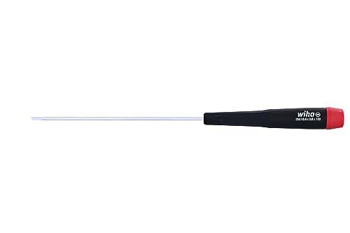 Wiha 26023 Slotted Screwdriver with Precision Handle, 2.0 x 100mm