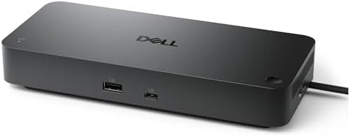 Dell Pro Smart Dock SD25 130W USB C Docking Station, 4 Display (Black) | Up to 130W Pd, Supports 4 Displays, 2.5gbe, 4x USB-a Plus USB-C, Remote Firmware Updates
