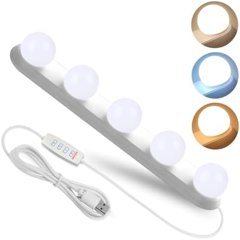 Makeup Light,Portable Led Vanity Lights | 3 Colors Lighting Mode Adjustable & Dimmable for Vanity Table Dressing Room Mirror