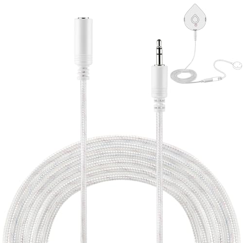 Feekoon Foot Sensing Add Compatible with Moen 920-006, 6' Leak Sensor Extension Cable Accessory Compatible with Flo Smart Water Detector 920-004 920-005, White