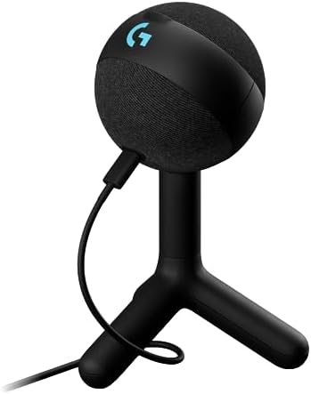 Logitech G Yeti Orb Condenser RGB USB Gaming Microphone - Black