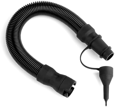N582637 14” Air Inflator Hose Replacement with Safety Tips, Compatible with DeWalt DCC020IB, N769086 Air Compressor, Inflators, Tire Pump & Vacuum Accessories, Hose Assembly for DeWalt Inflator Parts