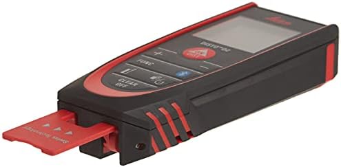 Leica Geosystems DISTO D2 New 330ft Laser Distance Measure with Bluetooth 4.0, Black/Red, 1.7 x 1 x 4.6 inches | Bluetooth 4.0
