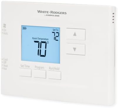 70 Series, 7 Day Programmable, Heat Pump (2H/1C) Thermostat White