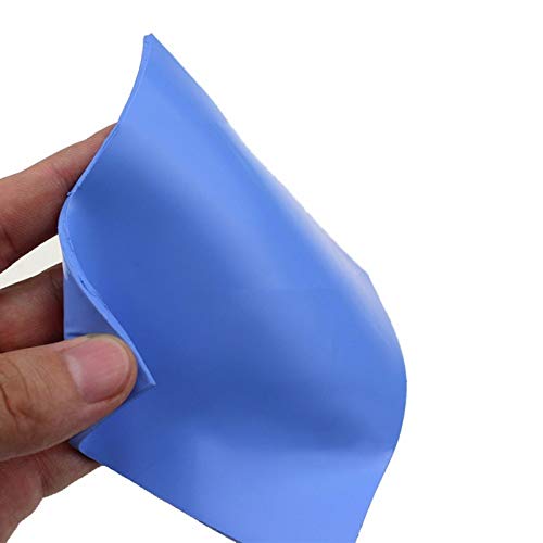 Thermal Pad,200x200x1mm Highly Efficient Thermal Conductivity 6.0 W/mK,Heat Resistant Silicone Thermal Pads for Electronics Laptop Heatsink CPU GPU SSD IC LED Cooler