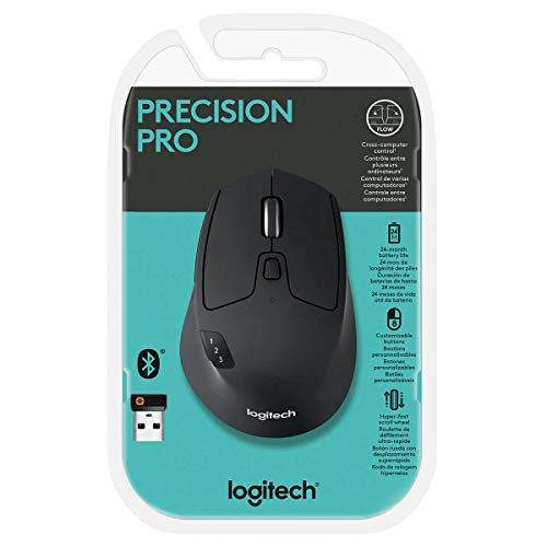 Logitech 910005592 M720 Triathalon Multi-Device Wireless Mouse - Black