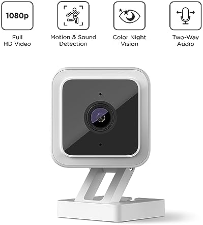Roku CS1000R Smart Home Indoor Camera SE - Wired Security Camera with Motion & Sound Detection (Renewed)