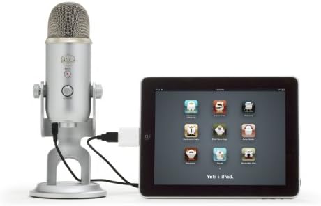 Blue Yeti USB Microphone, Silver (Renewed)