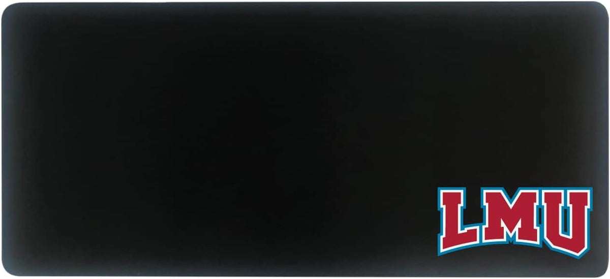OTM Essentials University of Mississippi Classic Cloth Desk Mat, Durable Office Supplies, Non-Slip Base, Responsive Desk Pad with Smooth Cloth Surface, Black