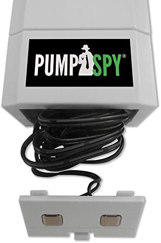 PumpSpy Battery Operated High Water Alarm - 100dB Water Leak Detector with 6-Foot Sensor Extension & 9V Battery Included - Ideal for Sump Pumps, Water Heaters, and Laundry Rooms