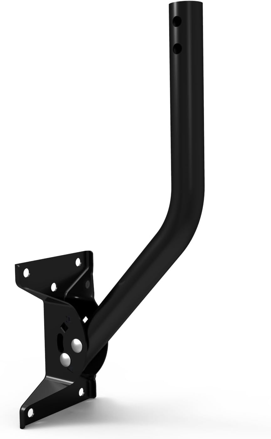 Extension Pole for PIBIDI Diameter 1.25" J Pole Mount, 1.25"x16.5", Black