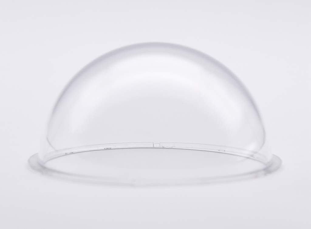 JMX Acrylic/PC CCTV Replacement Clear Camera Dome Cover Security Camera Housing Skylight Window (1.5 Inches, Transparent)