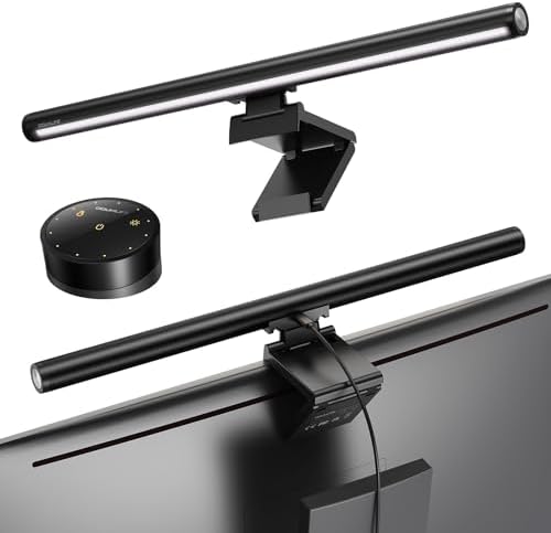 Douxlife Monitor Light Bar, Eye-Care Computer Monitor Lamp