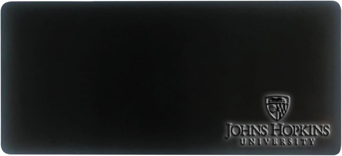 OTM Essentials Worcester Polytechnic Institute Classic Cloth Desk Mat, Durable Office Supplies, Non-Slip Base, Responsive Desk Pad with Smooth Cloth Surface, Black