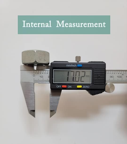 Digital Caliper, Electronic Digital Calipers, 0-6" Calipers Measuring Tool | Stainless Steel Construction with Large LCD Screen, Auto-Off Feature for 3D Printing,Inch and Millimeter Conversion