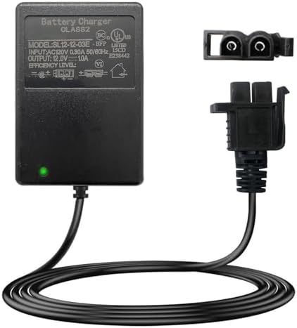 FLHFULIHUA12 Volt Charger for Kids Ride On Car Toys12v Battery Charger for Yamaha Raptor 700R Toyota FJ Cruiser Dumar MegaTredz Motion Trendz Power Supply Adapter for Children Electric Wheels Cars
