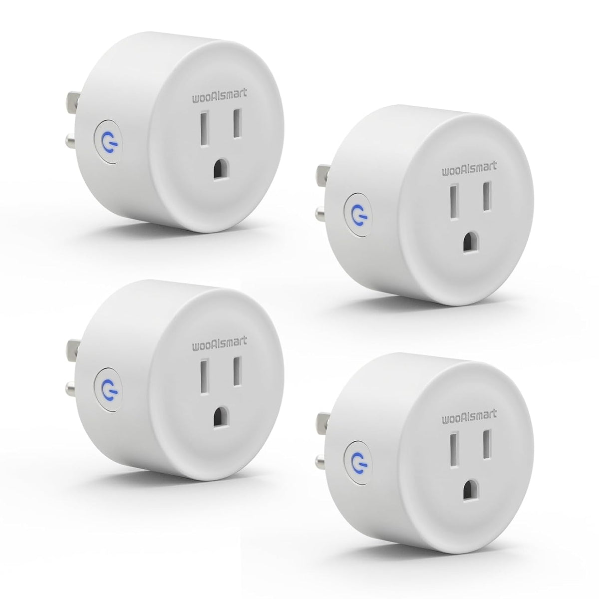 Smart Plug, WiFi Plugs Work with Alexa & Google Assistant, Smart Outlet with Timer & Group Controller, WiFi Outlet for Home, No Hub Required, ETL & FCC Certified, 2.4GHz WiFi, 10A, 2 Pack