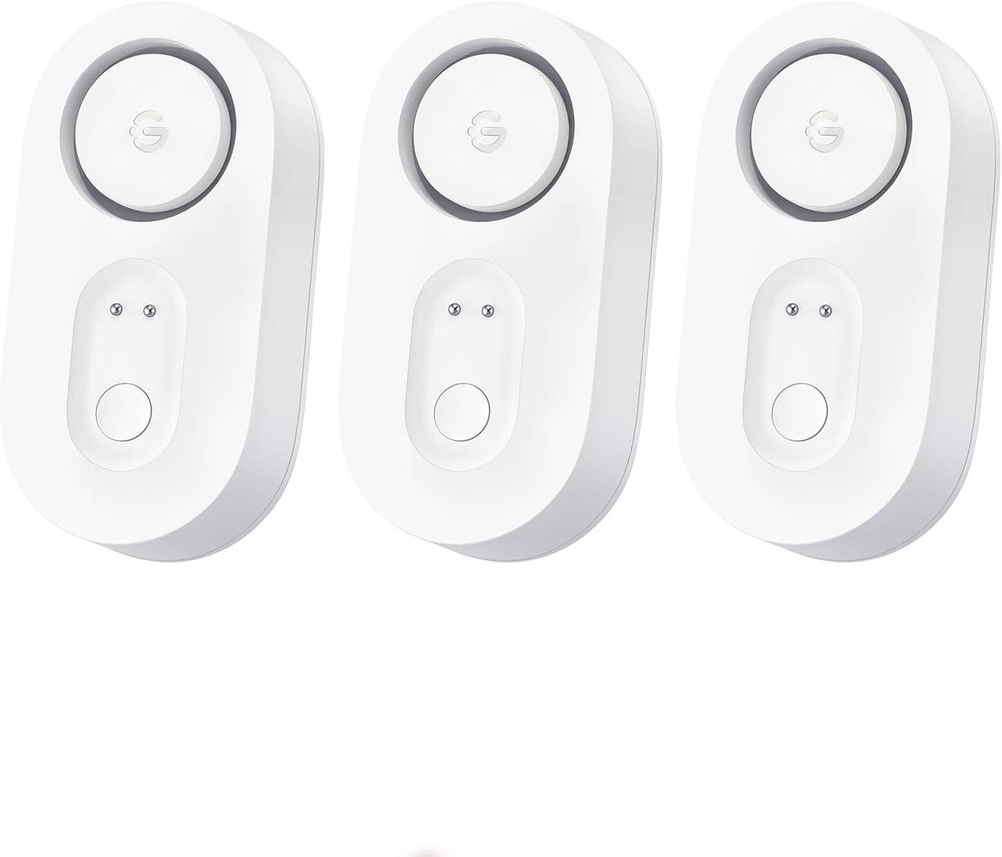 GoveeLife Upgraded Water Leak Detector with 105dB Adjustable Alarm, 5 Pack | Dual probes detect leaks, 5Yr Battery Life, IP67, Suit for Home, Basement, and Kitchen, Cannot Connect to WiFi Directly
