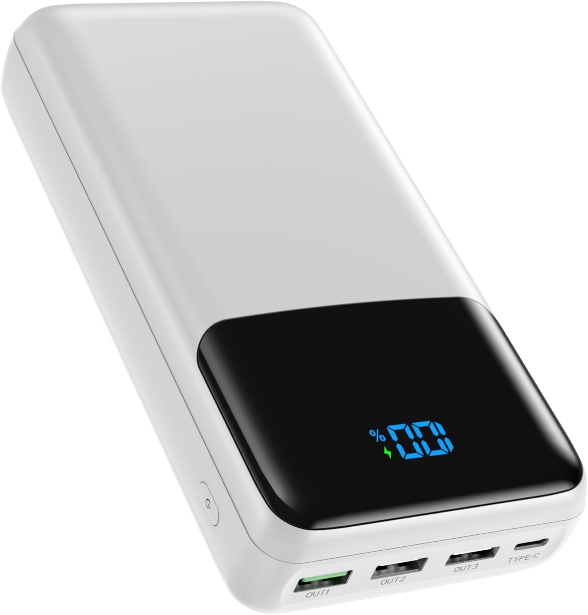 Portable Charger Power Bank 50000mAh, USB-C PD 30W Fast Charging, High Capacity External Battery Pack for Camping, Portable Phone Charger for iPhone 17/16/15/14/13/12/11 Samsung Android (Black)