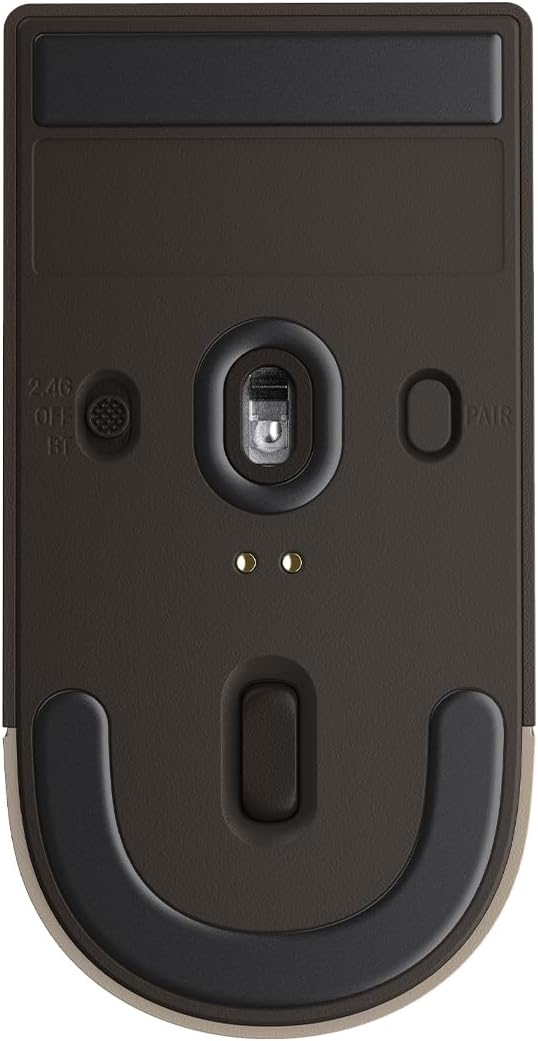 8Bitdo Retro R8 Mouse with Charging Dock, PAW 3395 Optical Sensor DPI 26K, 4K Polling Rate, Programmable Buttons, HUANO Micro Switches, Ambidextrous - C64 Edition