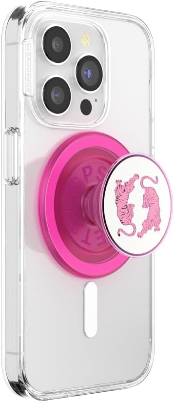 PopSockets Phone Grip for MagSafe, Magnetic Holder, Phone Stand, Light Pink - Dusty Rose
