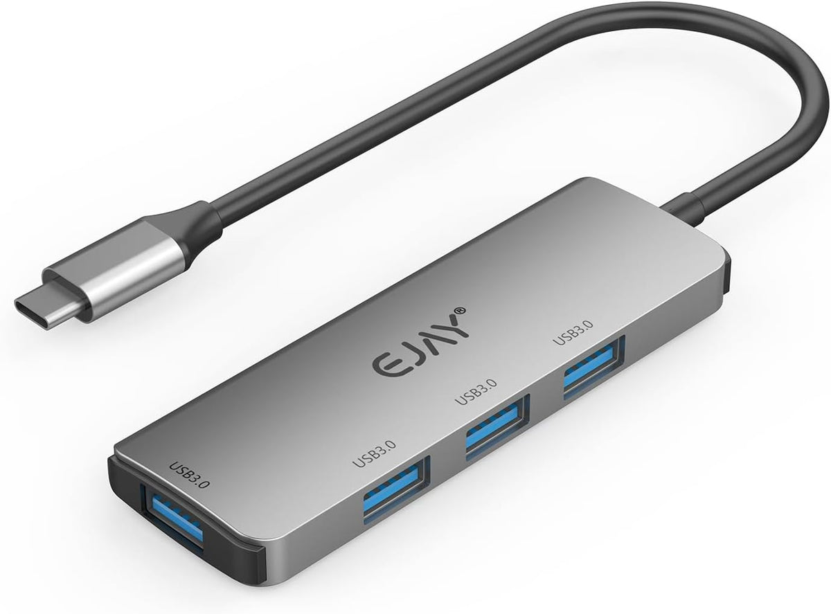 EJAY Aluminum USB C Hub 10Gbps for Laptop&Desktop,