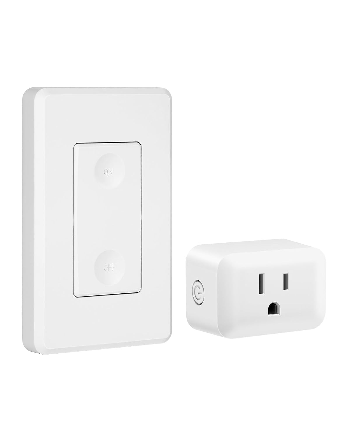 DEWENWILS Remote Control Outlet Switch, 100 Feet Range, ETL Listed | Plug and Play, 1 Remote & 1 Outlet, Programmable Wireless Light Switch, Remote Plug in Power Switch for Lamps, Fans