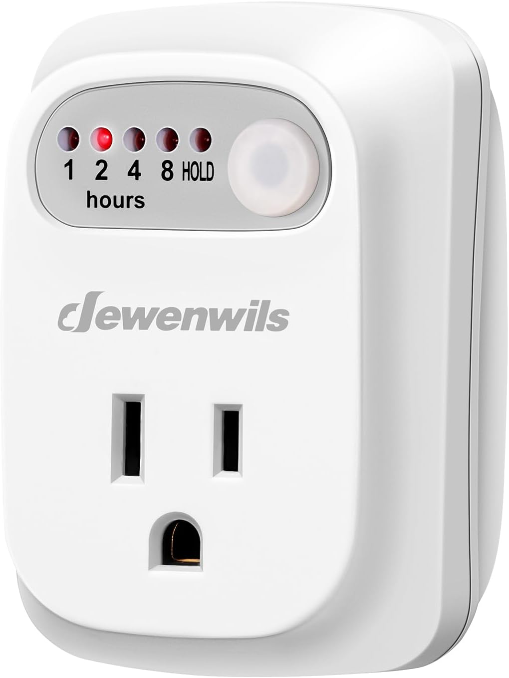 DEWENWILS Indoor 1/2/4/8 Hours Countdown Timer Outlet 2 Pack