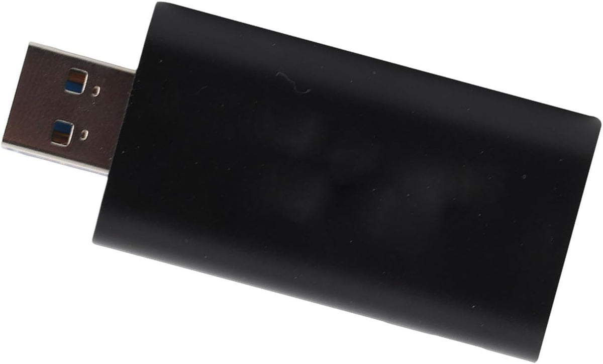 226 High Definition Audio Video Capture Card, HDMI to USB Capture Device, HD Video Recorder for Streaming, Gaming, Teaching with Aluminum Alloy Housing, Ultra - Thin Portable Desig (Black)