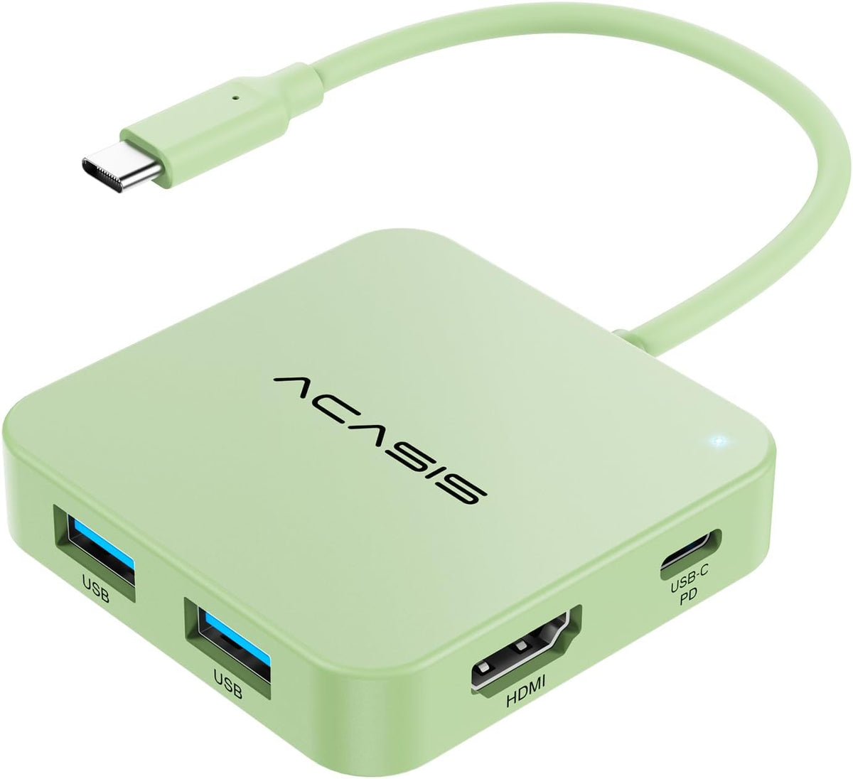ACASIS USB C Hub 10Gbps, USB C to 4K 60Hz HDMI Adapter for Laptop/MacBook