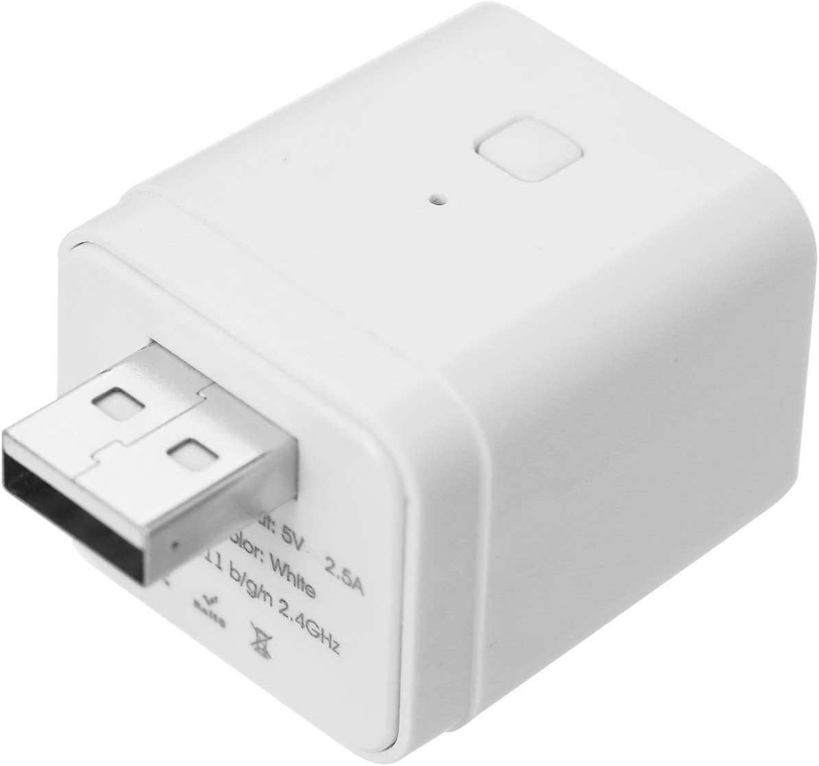 Tuya Micro DC 5V Smart WiFi Adaptor for USB Devices, DIY Smart Home Wireless Adaptor, APP Remote Control, Compatible with Alexa and Google Home for Voice Control