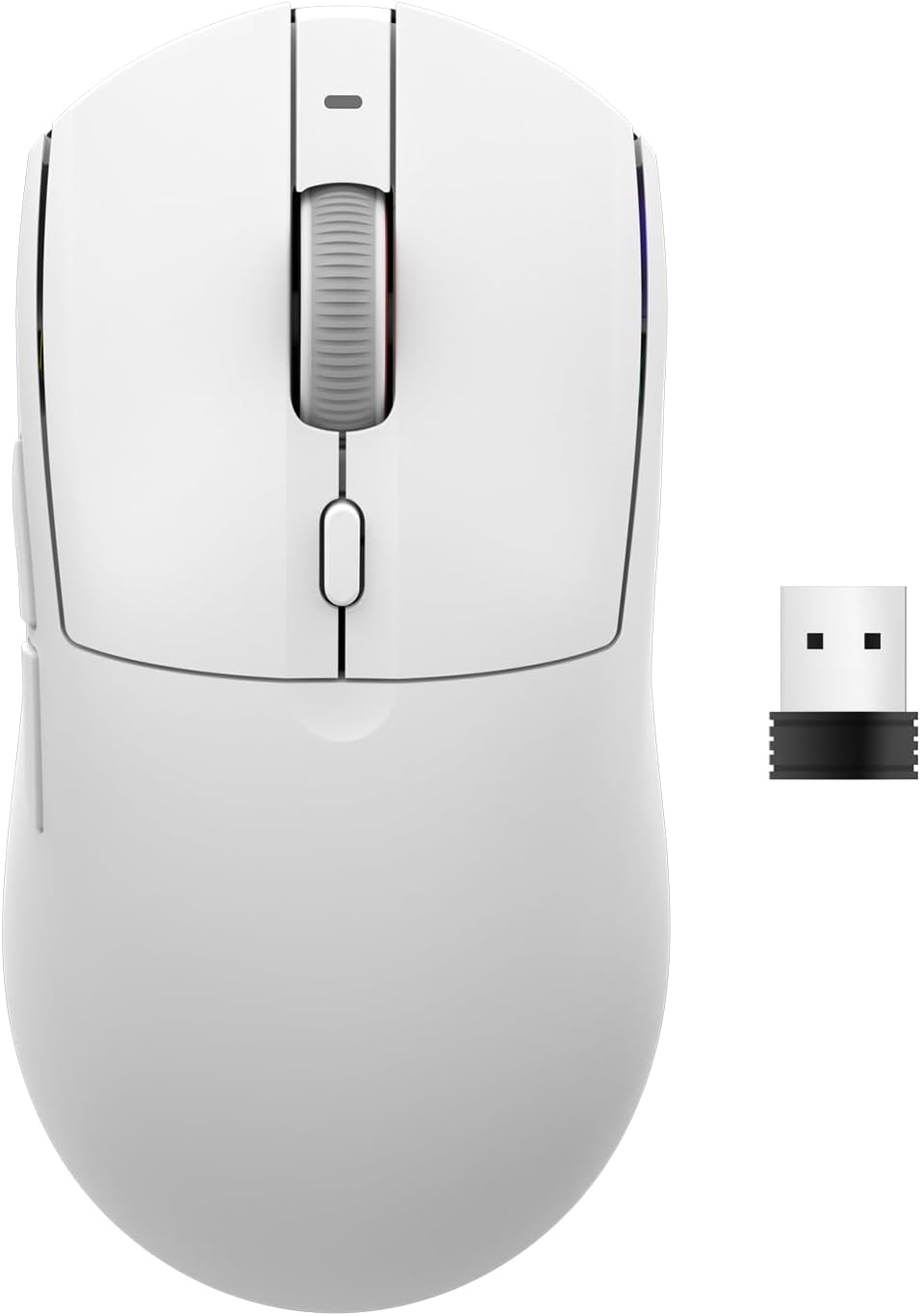 A.JAZZ AJ139PRO Dual-Mode 2.4G/Wired Gaming Mouse, 59g Lightweight Design, PAW3395 Sensor, 26K DPI, 300mAh Battery with 40-Hour Battery Life for Windows, Mac Gamer.