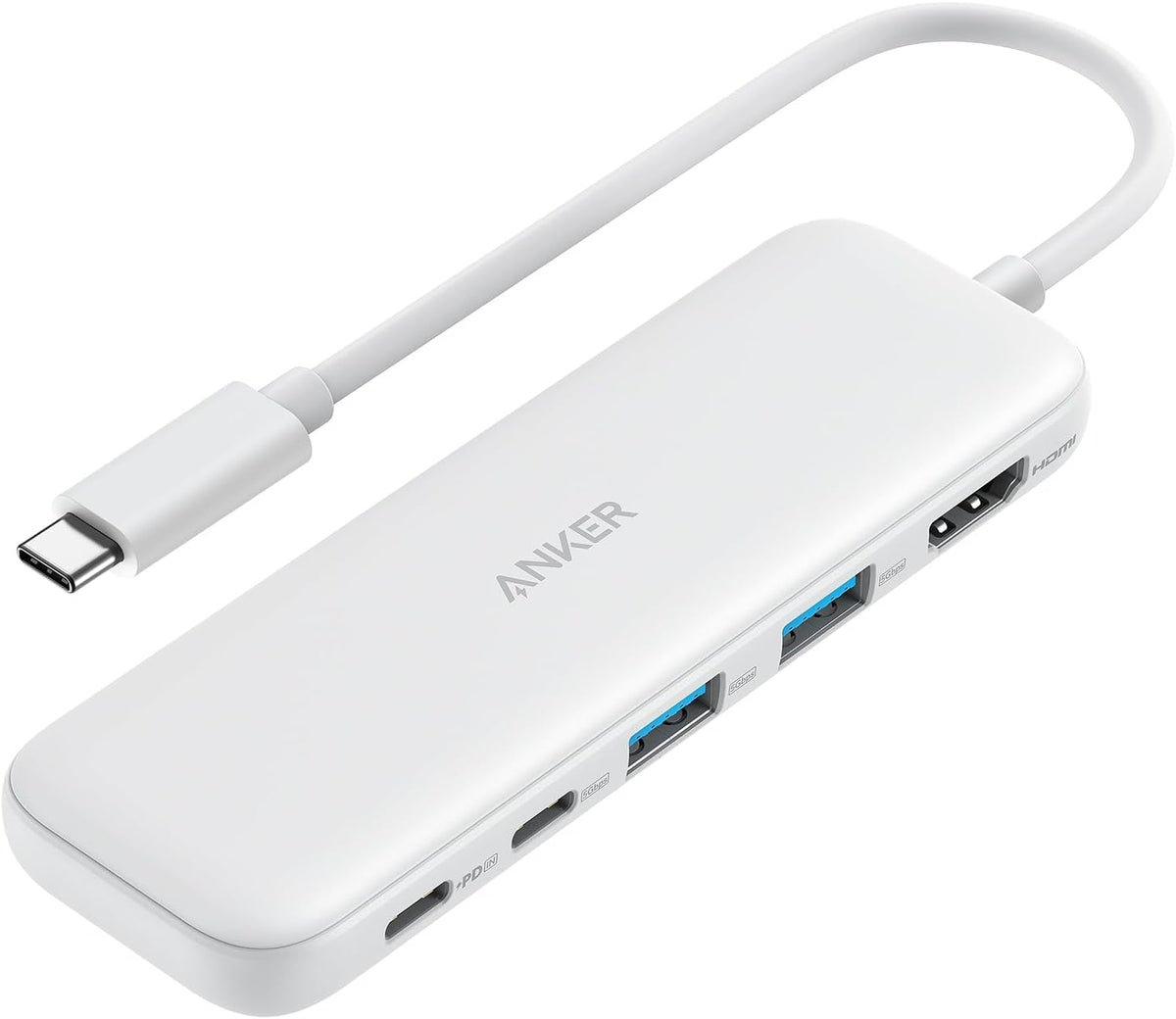 Anker USB C Hub, 5-in-1 USBC to HDMI Splitter with 4K Display