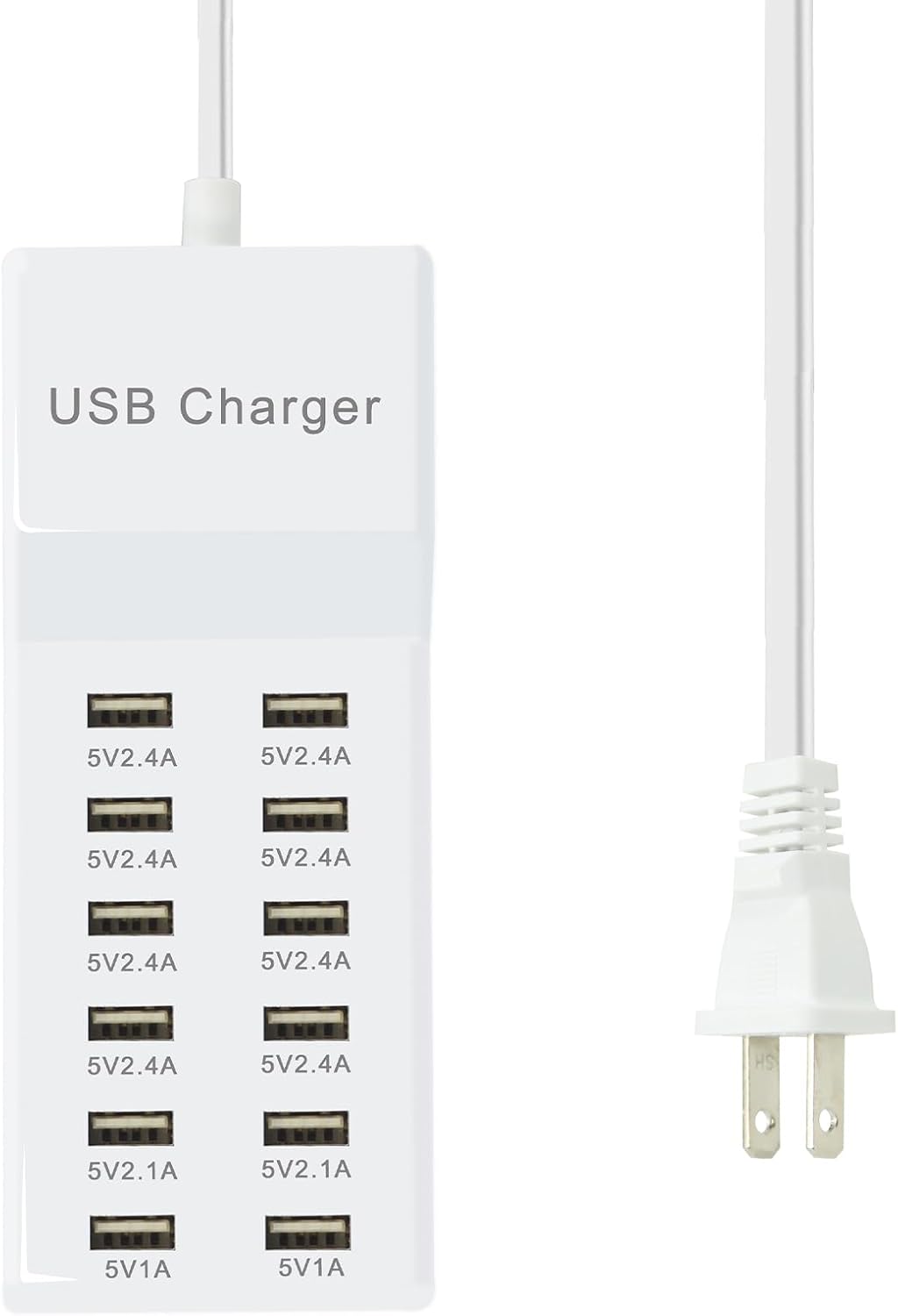 USB C Multiport Power Strip USB Desktop Fast Charging Station