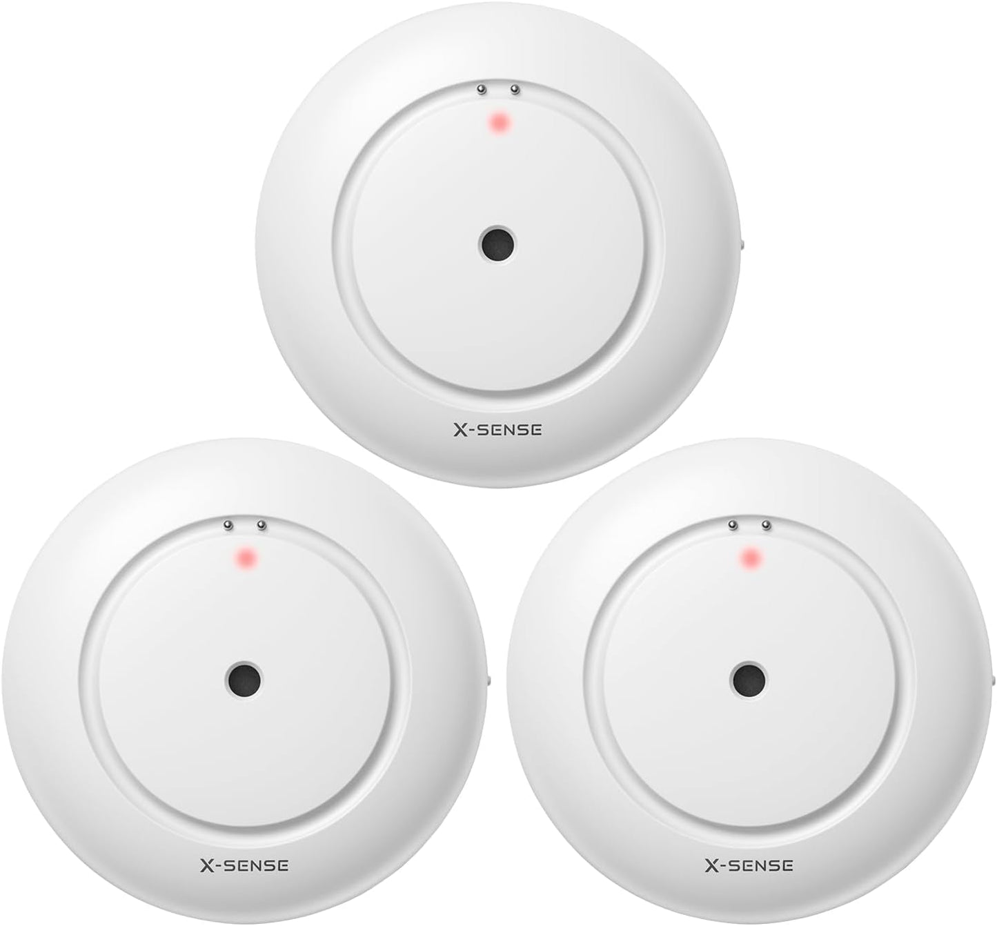 X-Sense Wi-Fi Water Leak Detector Kit, 110 dB, 3 Sensors + Base Station | Real-Time Alerts, 1700 ft Range, IP66 Waterproof, Detects Water as Low as 0.4 mm, for Sinks & Washers