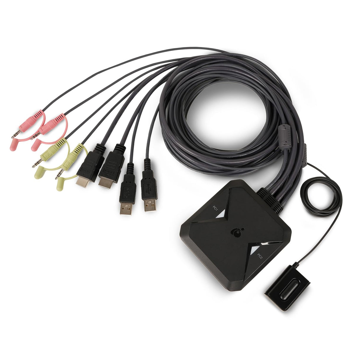 IOGEAR 2-Port Full HD KVM Switch with HDMI and USB