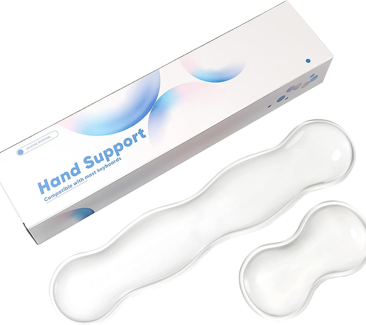Gel Keyboard and Mouse Wrist Rest Set,Wrist Pad for Computer Keyboard