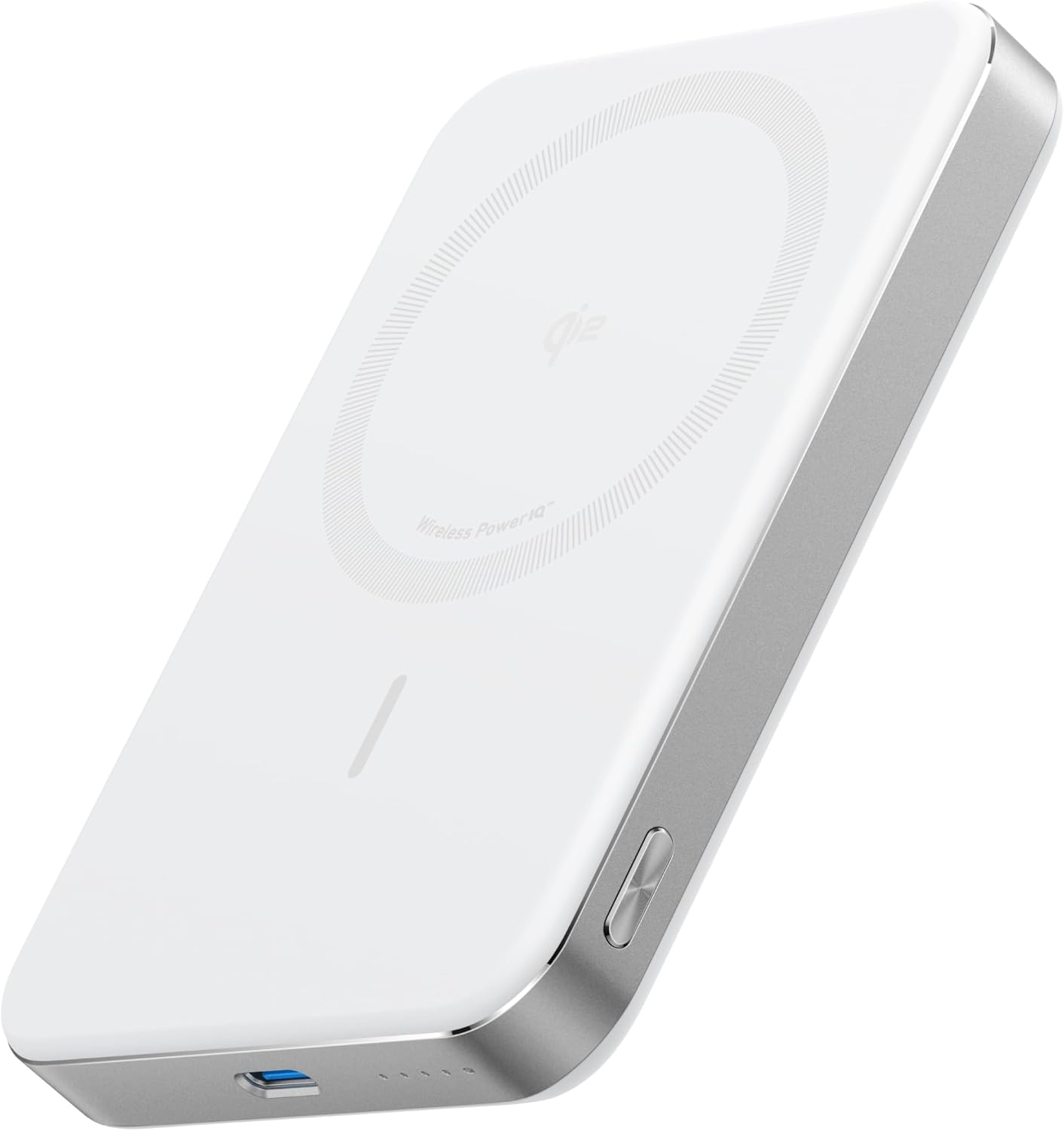 Anker MagGo Power Bank, 10,000mAh Qi2-Certified 15W Portable Charger | Portable, MagSafe compatible, ergonomic design, for iPhone 15/16/17 series, AirPods and more