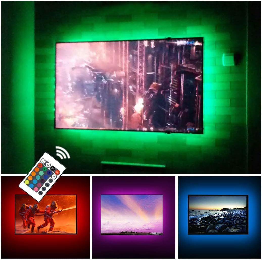 LED Strip Lights for 85 90 95 inches TV USB Powered TV Backlight Lights Kit