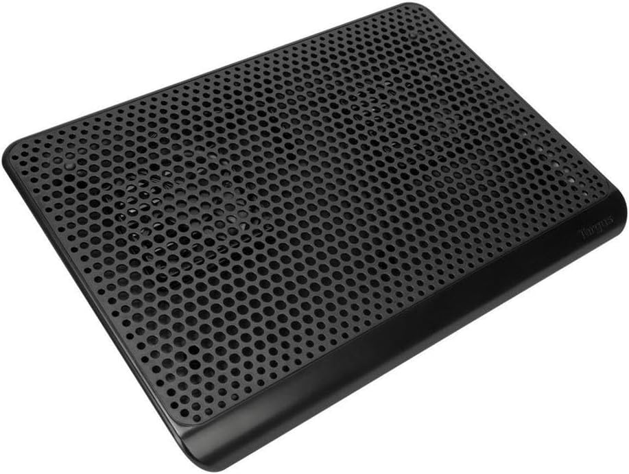 Targus Laptop Cooling Pad, Single Fan, Up to 16 Inch, for Macbook/PC, Black (AWE69US)