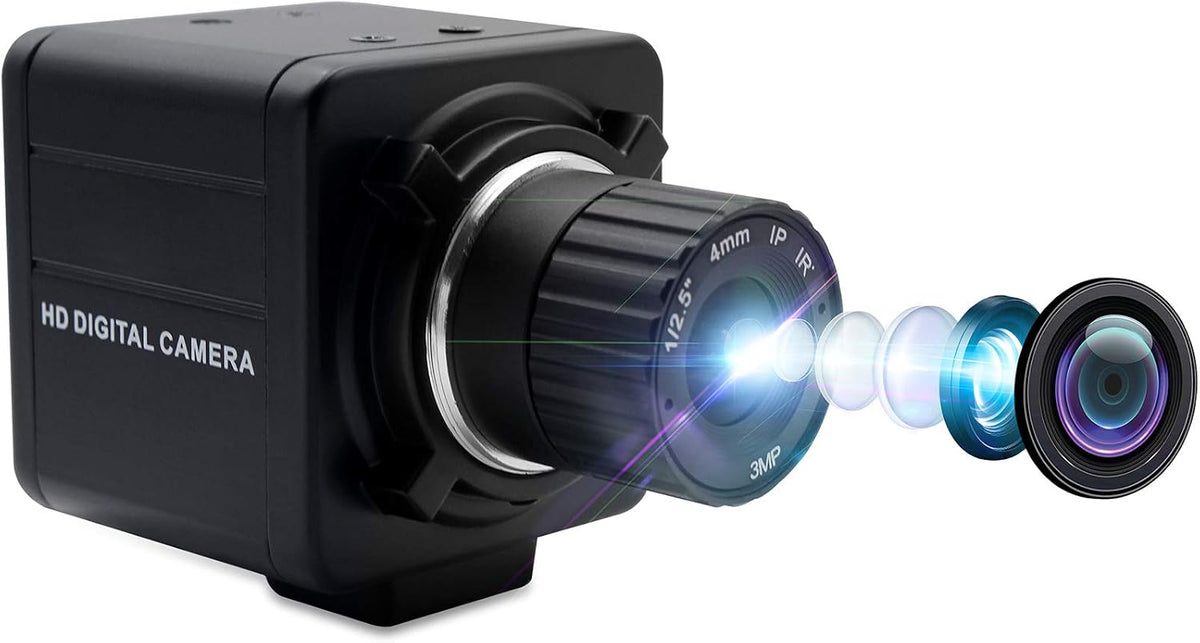 SVPRO USB Webcam 1080P HD Camera 30fps/60fps/100fps High Speed Video Camera for Live Streaming, Small External Camera for Computer Laptop,USB2.0 UVC Webcam Wall Mount and Surface Mount