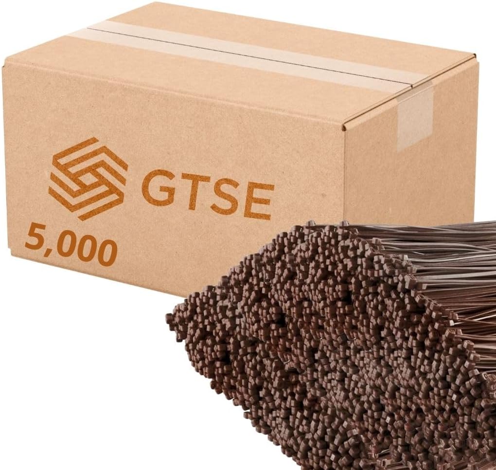 GTSE 14 Inch White/Clear Zip Ties, 100 Pack, 50lb Strength, UV Resistant Long Nylon Cable Ties, Self-Locking 14" Tie Wraps