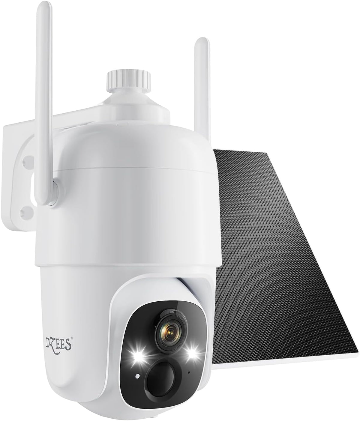 Dzees 2K Pan/Tilt 360° Security Cameras Wireless Outdoor, 2 Pack