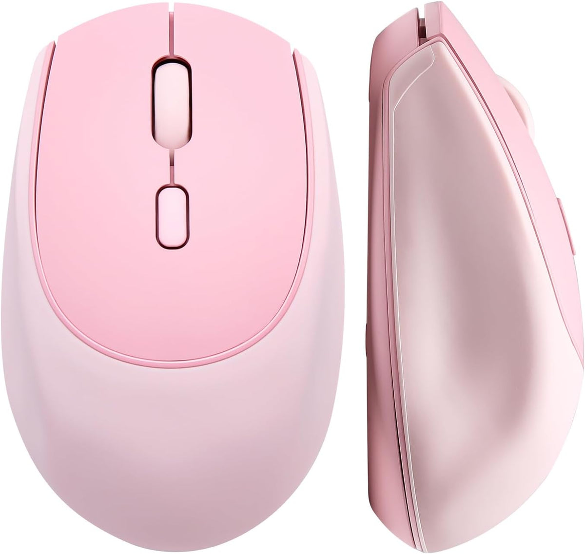 YUNZII C2 Silicone Wireless Mouse 1600 DPI Optical 2.4GHz (Gray)