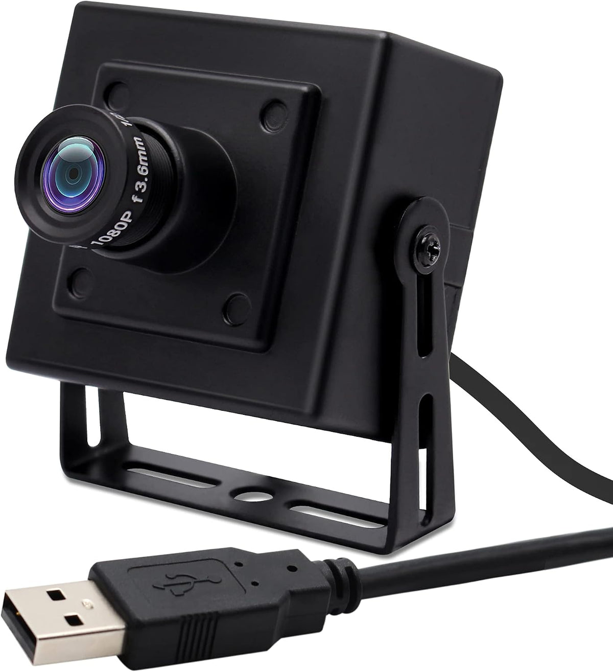 SVPRO 1080P Manual Focus USB Camera, 4mm CS Mount Lens, High Frame Rate 30fps/60fps/100fps Webcam,USB Plug and Play Computer Camera for Windows,Linux,Mac, Android