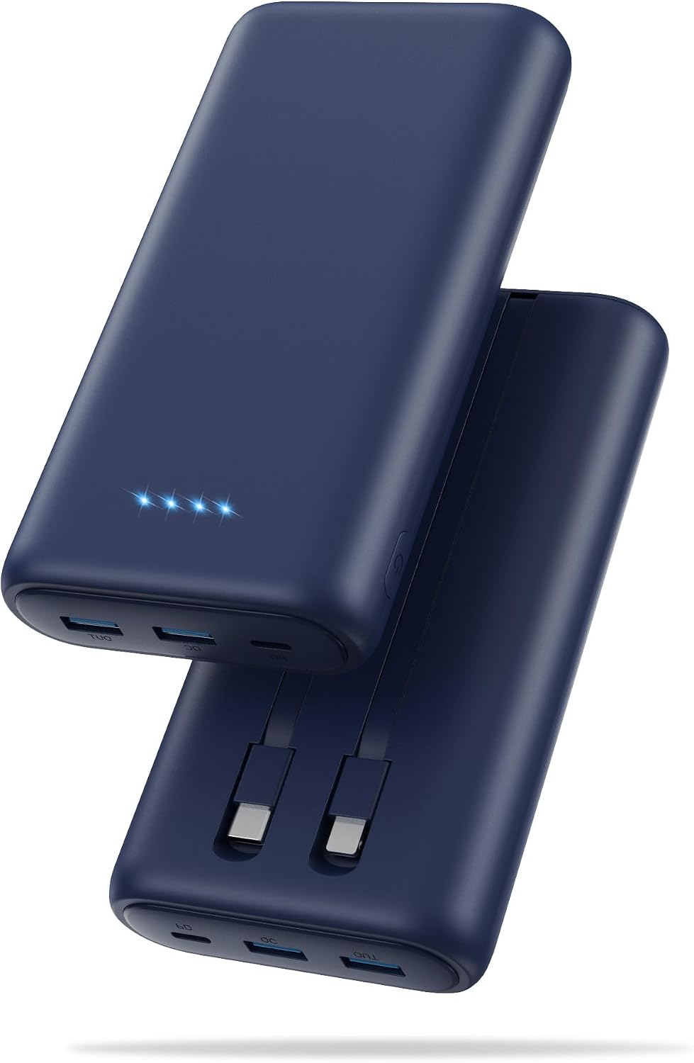 Portable Charger 36800mAh Power Bank,PD Fast Charging USB C External Battery Pack,4 Outputs 2 Inputs Travel Essentials Portable Phone Charger for iPhone 17/16/15/14/13/12,Galaxy S24 Android Phone etc