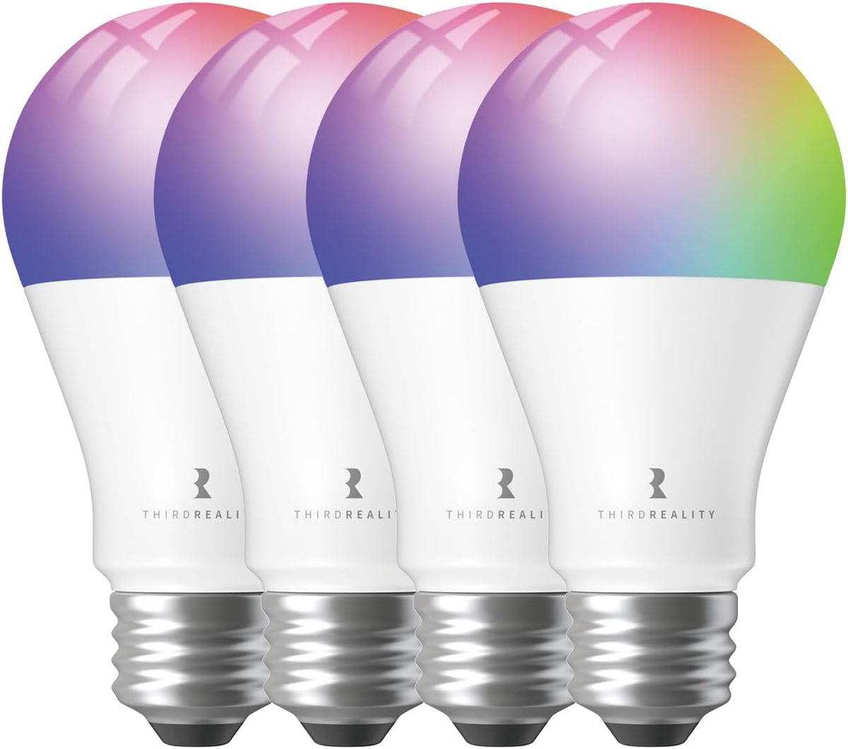 THIRDREALITY Smart Color Bulb ZL1,Zigbee hub Required,Compatible with Home Assistant(ZHA&Z2M),SmartThings,Aeotec,Homey,Hubitat or Echo Devices with Built-in Zigbee hub,A19 RGBCW Bulb,800 Lumens