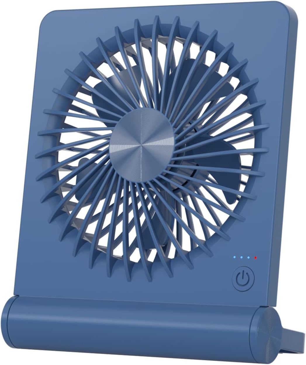 Desk Fan, Rechargeable Battery Operated, 3 Speeds Ultra Quiet Strong Wind | USB-C powered,180° tilt folding.25dB quiet.2000mAh battery:12/8.5/4.5hrs.Portable,personal fan for desk,office,home,bedroom.