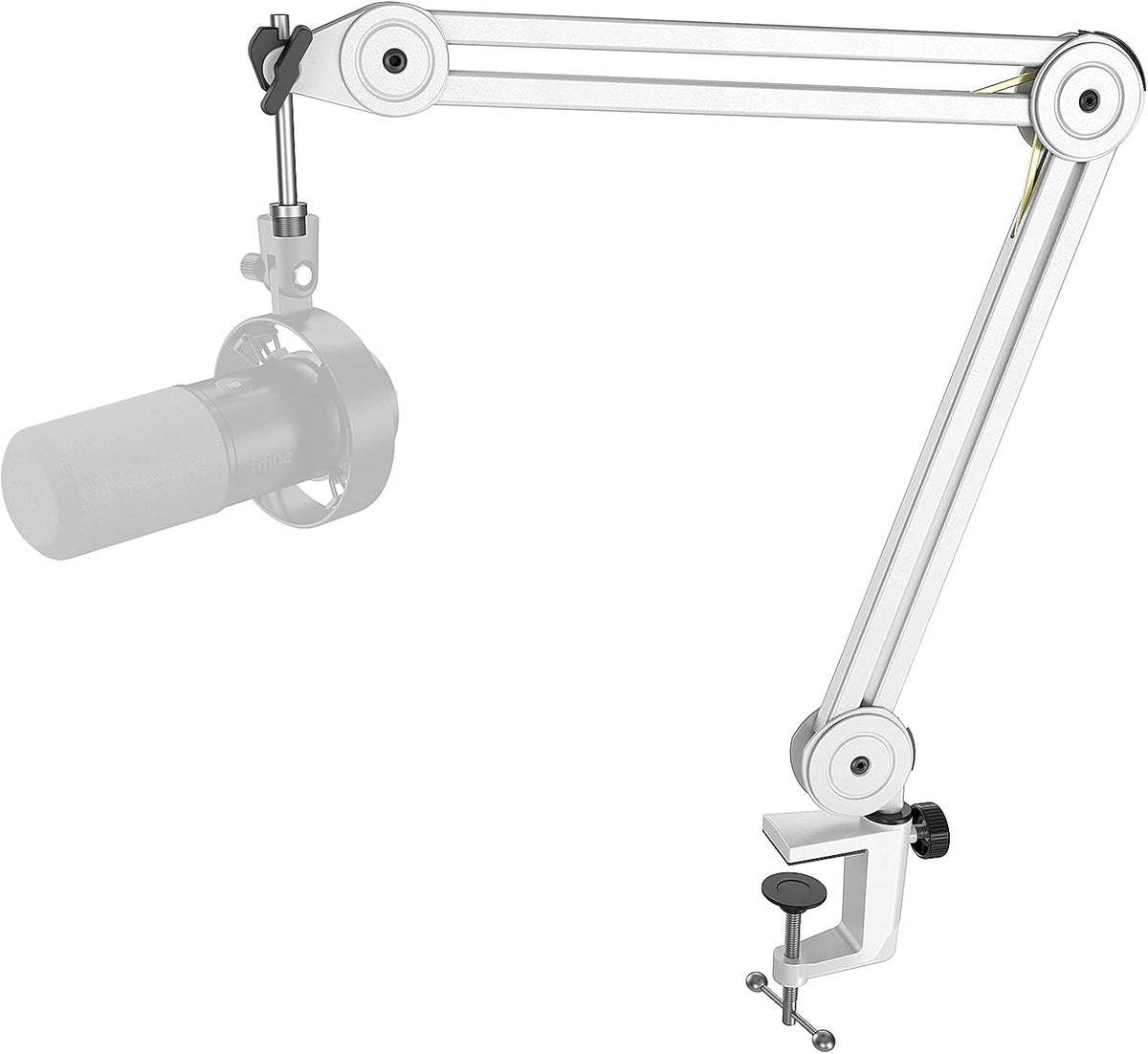 FIFINE BM63 Heavy Duty Suspension Scissor Microphone Boom Arm for Podcast