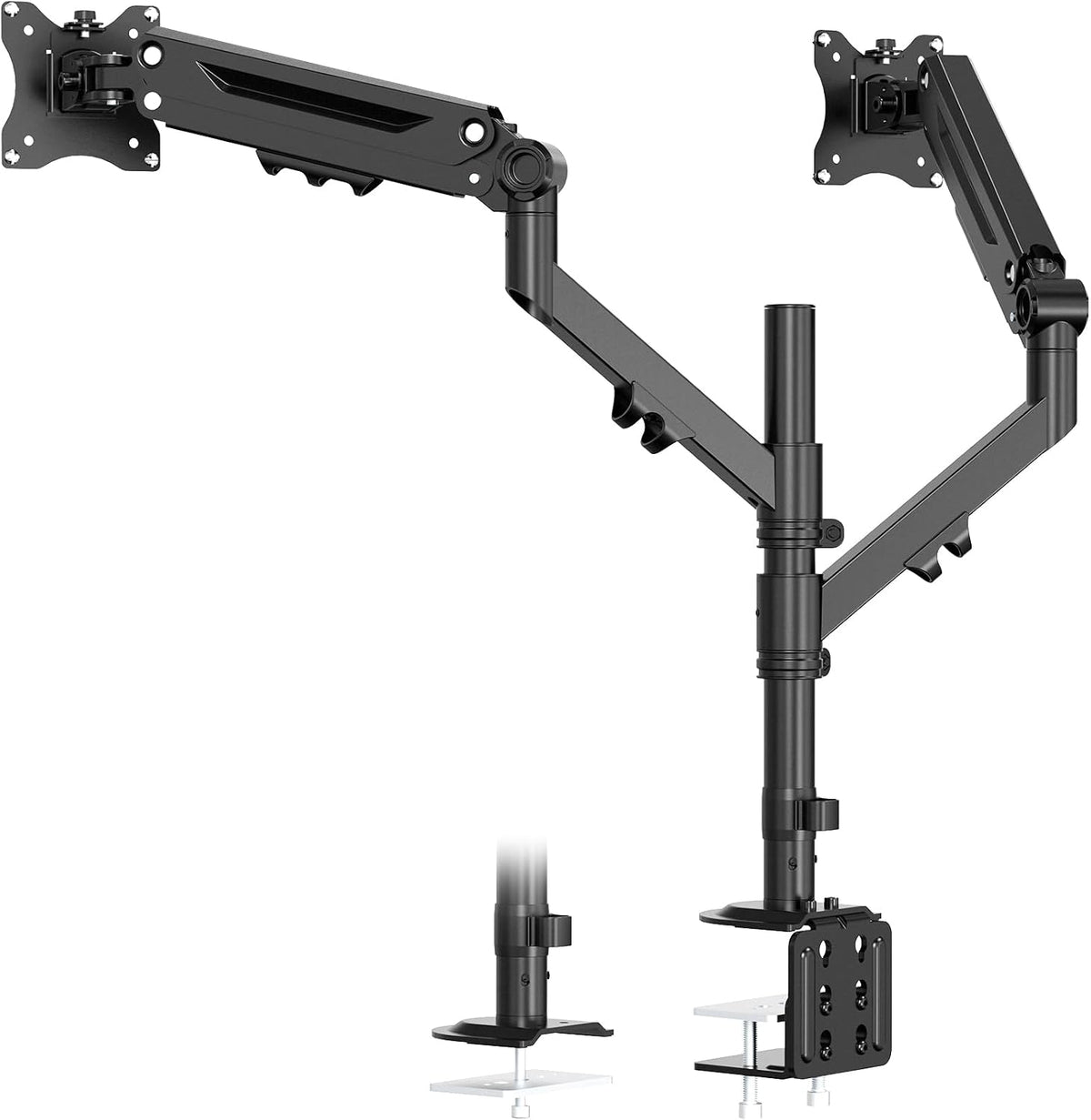 Dual Monitor Mount for 17-40'', Holds up to 26.4 lbs/arm